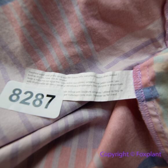 Eloqui Shift Dress Smocked Bodice Empire Gathered‎ Color Block Midi plus size 26 - Picture 15 of 16